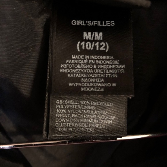 The North Face Winter Jacket-Girls Sz Med 10/12 With Zip In 550 Down Filled Vest - Picture 4 of 9